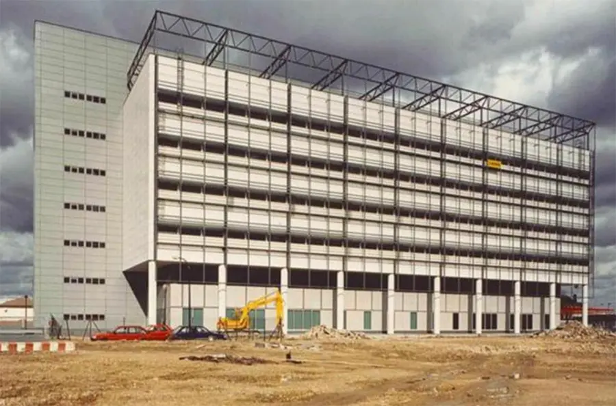 Telehouse data centre in Docklands, 1990