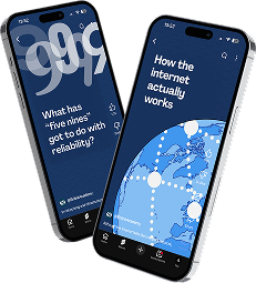 Two mobile phones showing YouTube short videos